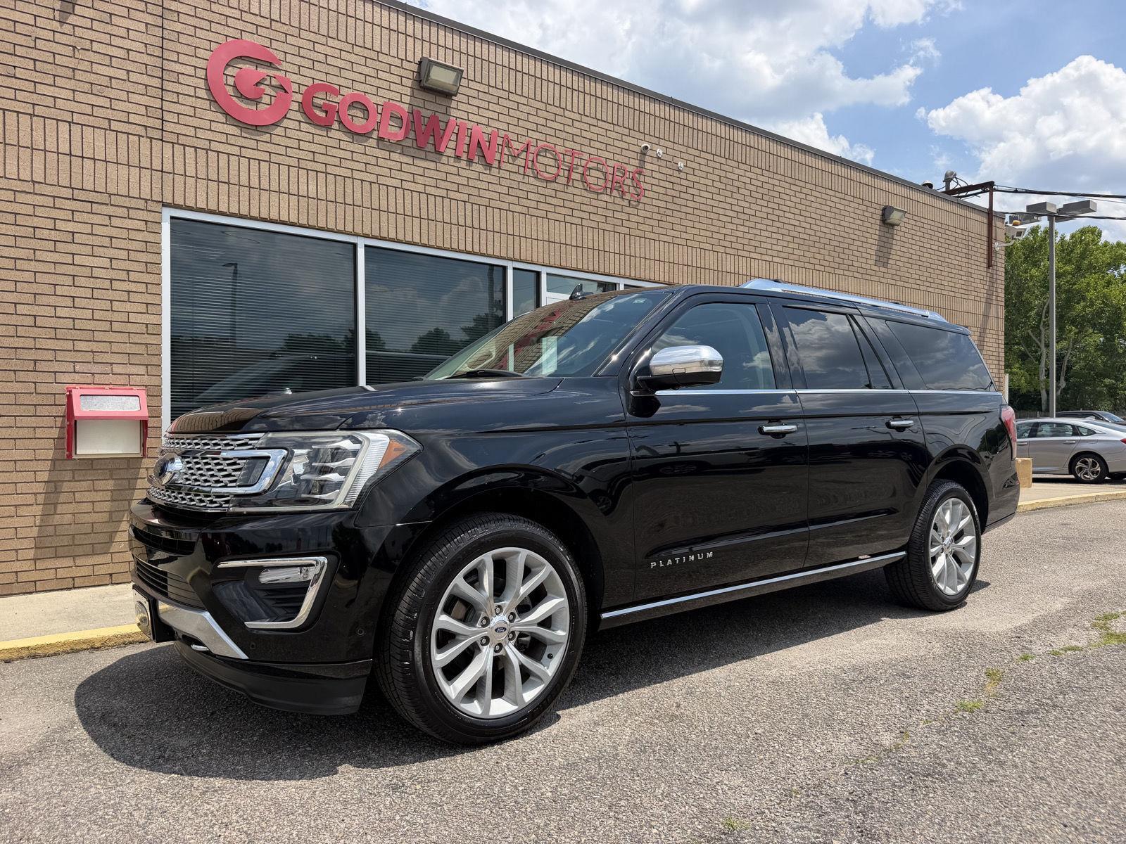 Shadow Black 2018 Ford Expedition MAX Platinum 4WD SUV / Crossover Four-Wheel Drive Automatic