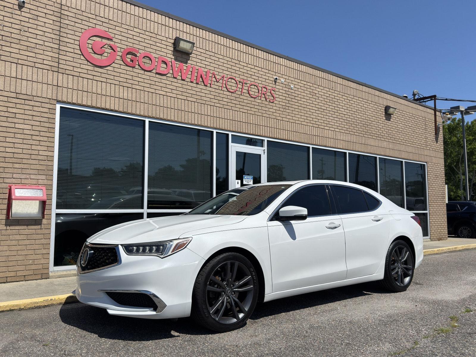 Bellanova White Pearl 2018 Acura TLX FWD with Technology Package Sedan Front-Wheel Drive Automatic