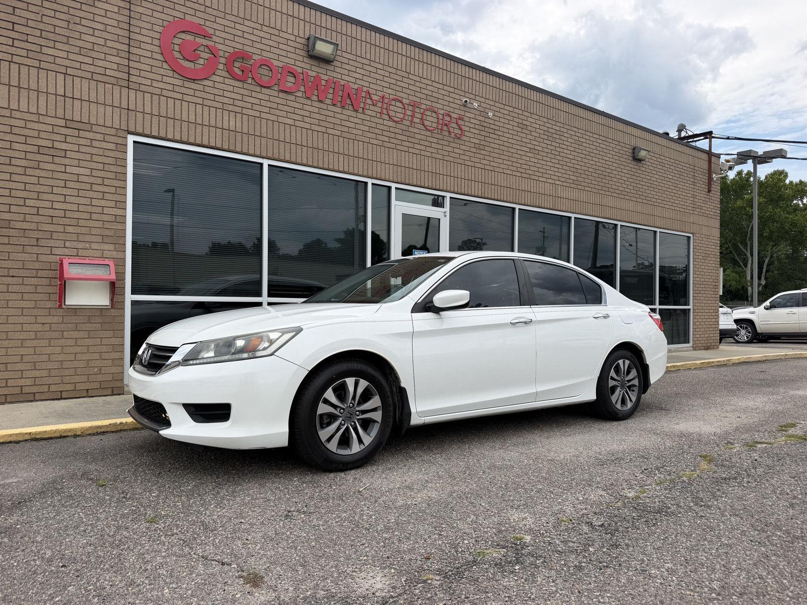 White Orchid Pearl 2014 Honda Accord Sedan Front-Wheel Drive Continuously Variable Transmission