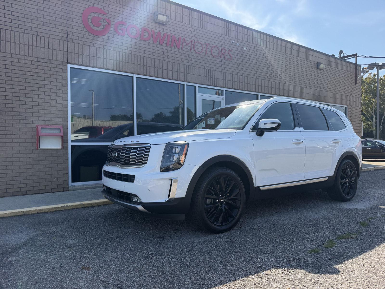 Snow White Pearl 2020 Kia Telluride SUV / Crossover Front-Wheel Drive 8-Speed Automatic