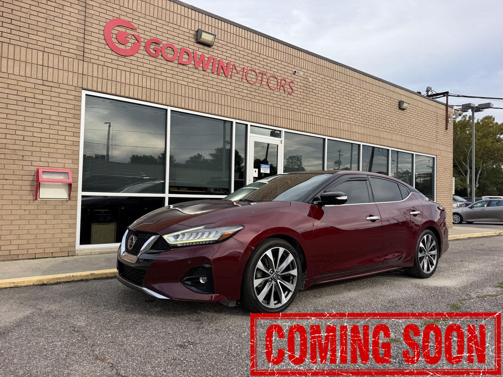 Carnelian Red Tintcoat 2019 Nissan Maxima Sedan Front-Wheel Drive Continuously Variable Transmission