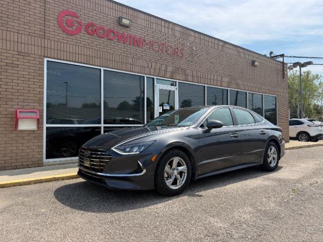 Portofino Gray 2021 Hyundai Sonata SE FWD Sedan Front-Wheel Drive 8-Speed Automatic