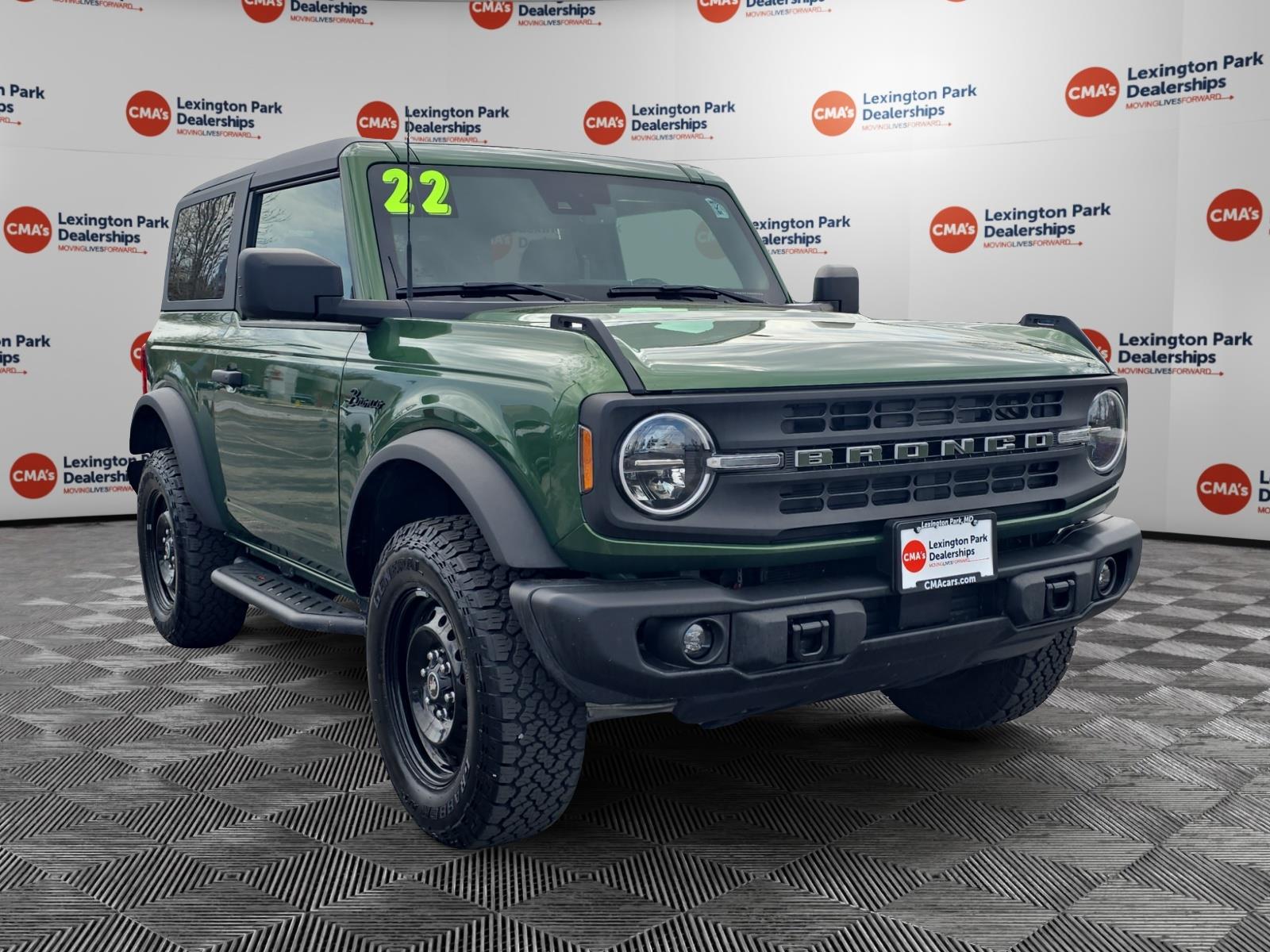 Eruption Green 2022 Ford Bronco Black Diamond 2-Door 4WD SUV / Crossover Four-Wheel Drive Automatic