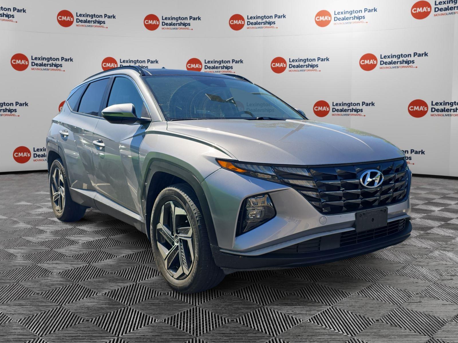 Shimmering Silver 2022 Hyundai Tucson Hybrid SEL Convenience AWD SUV / Crossover All-Wheel Drive Automatic