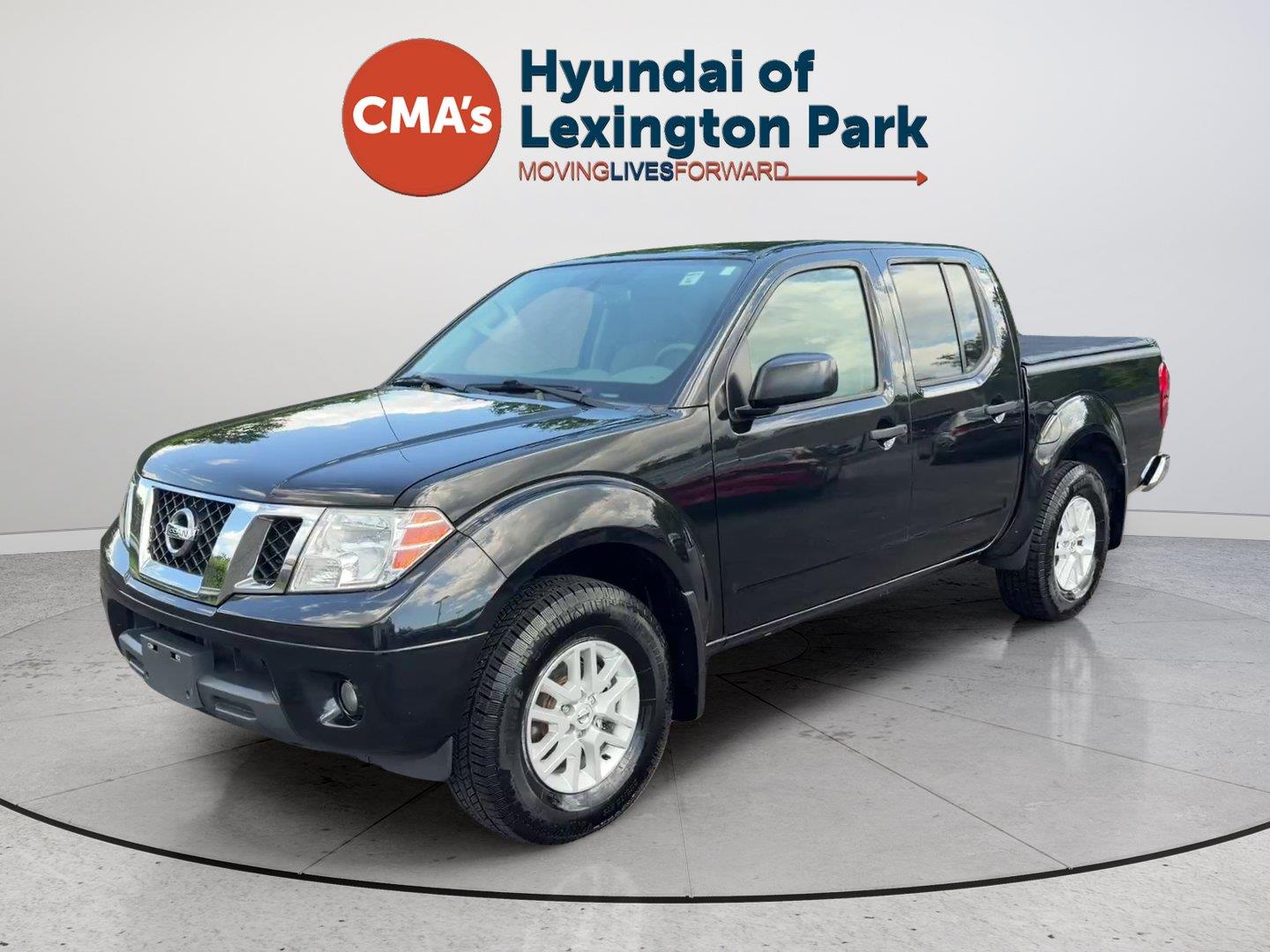 Gray (Magnetic Black Pearl) 2020 Nissan Frontier Pickup Truck Four-Wheel Drive Automatic