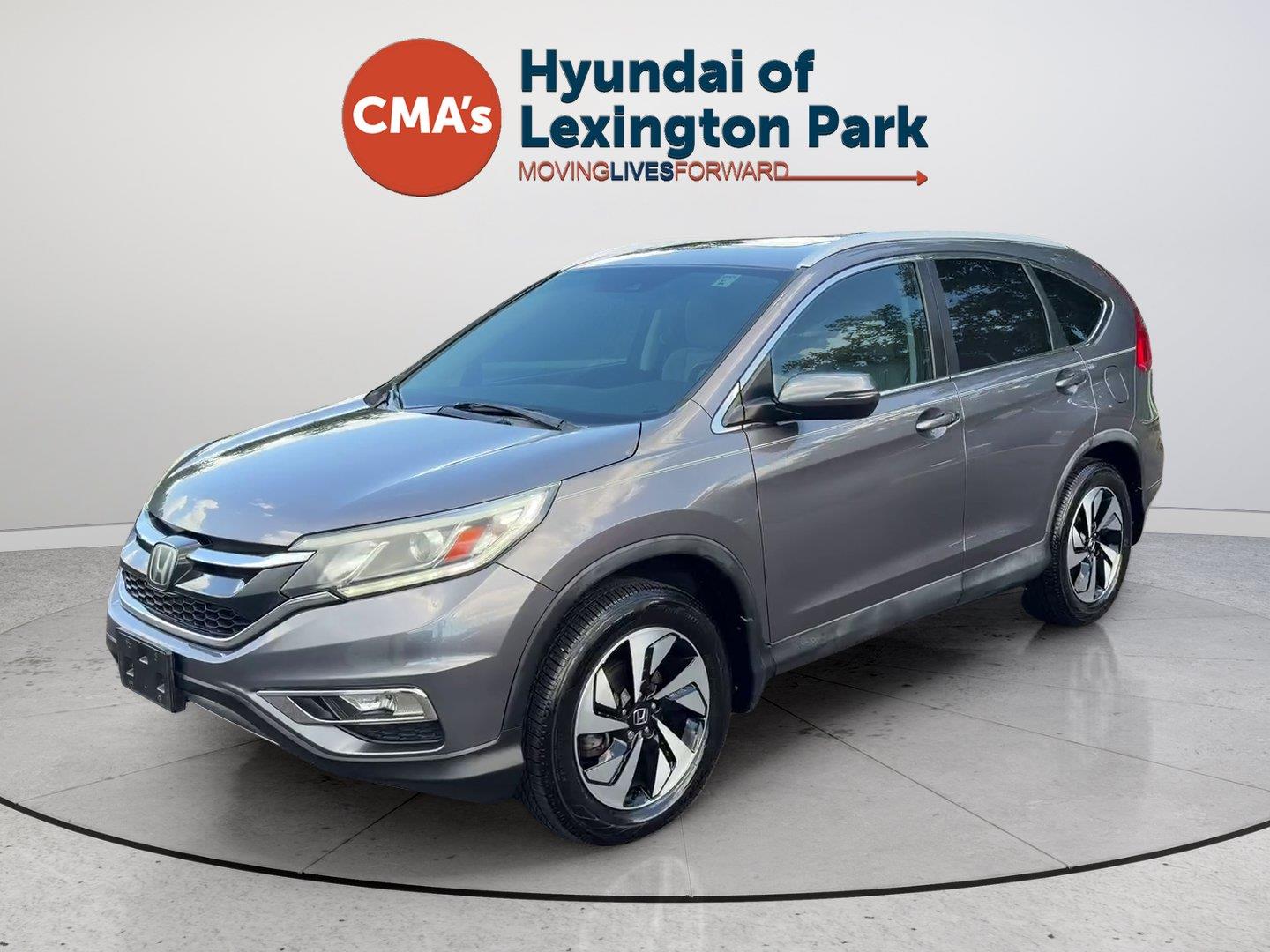 Gray (Modern Steel Metallic) 2016 Honda CR-V SUV / Crossover All-Wheel Drive Continuously Variable Transmission