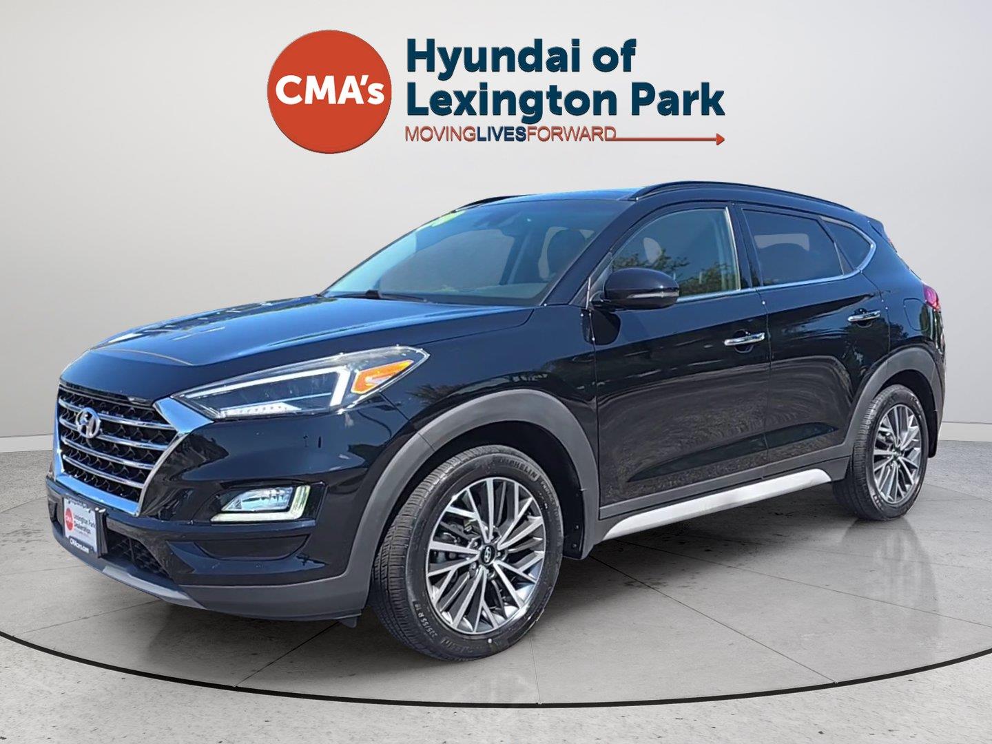 Black Noir Pearl 2020 Hyundai Tucson SUV / Crossover All-Wheel Drive Automatic
