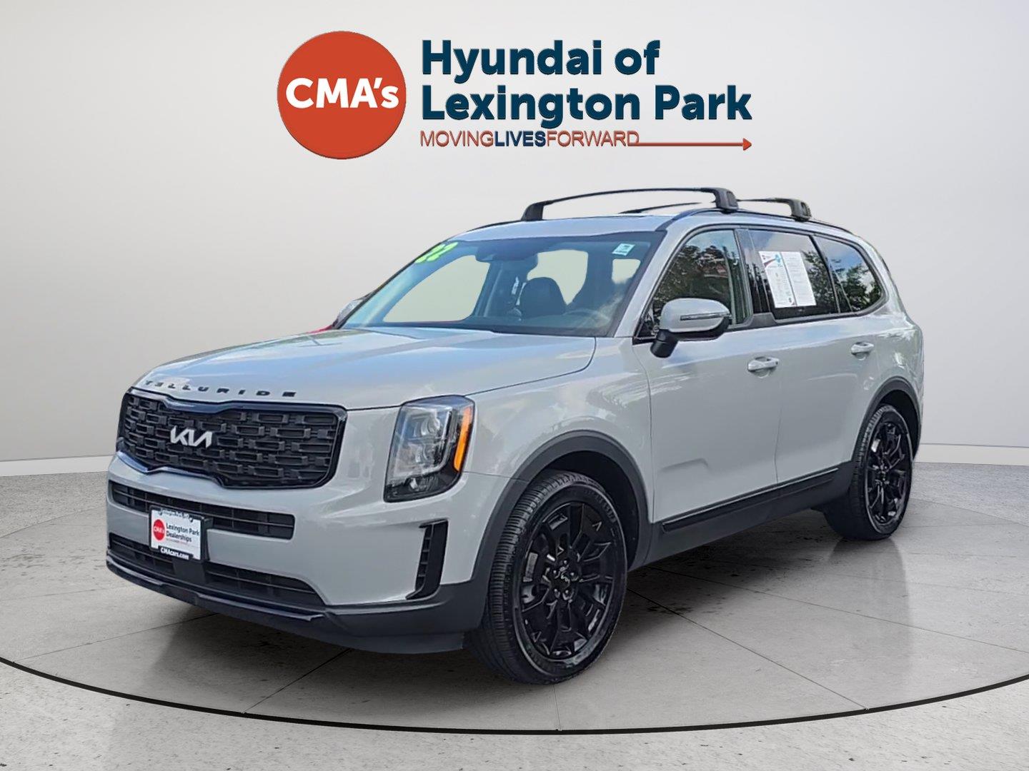 Wolf Gray 2022 Kia Telluride SUV / Crossover All-Wheel Drive 8-Speed Automatic