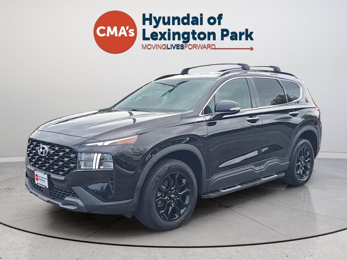 Twilight Black 2022 Hyundai Santa Fe SUV / Crossover All-Wheel Drive Automatic