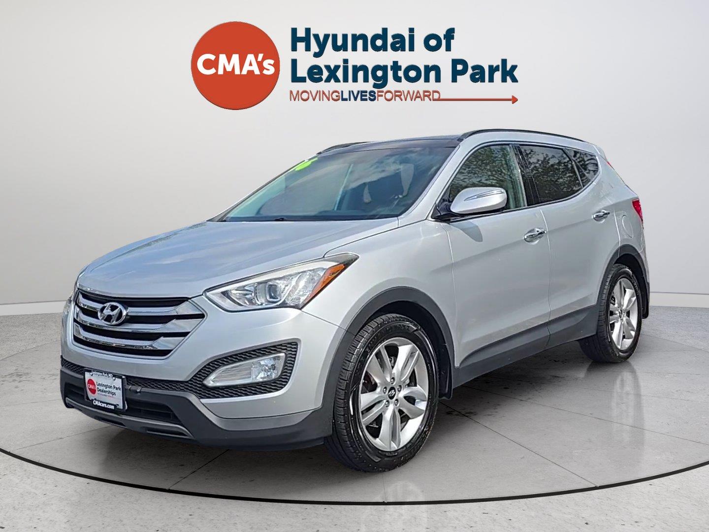 Sparkling Silver 2016 Hyundai Santa Fe Sport SUV / Crossover All-Wheel Drive Automatic