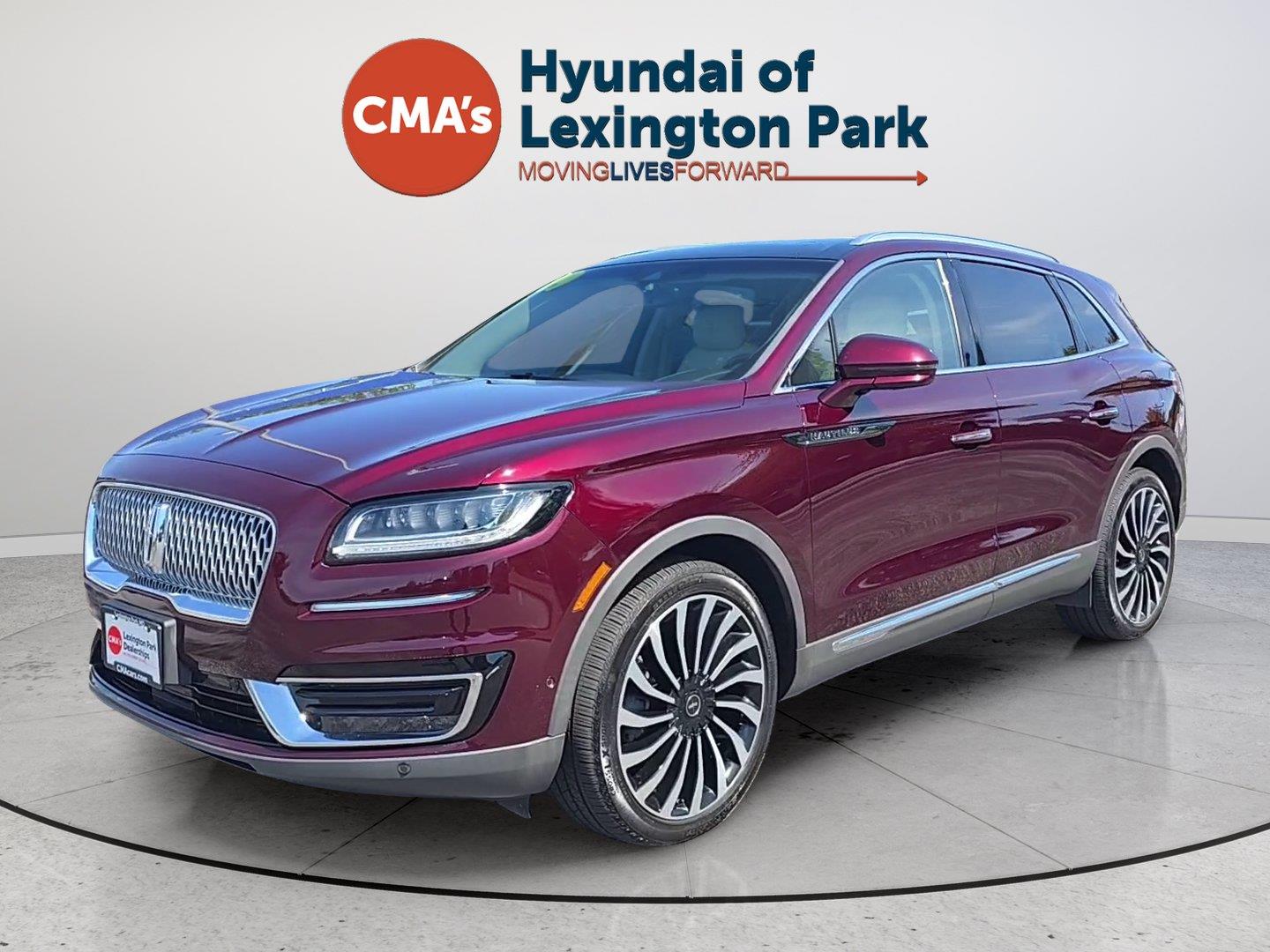 Red (Burgundy Velvet Metallic Tinted Clearcoat) 2019 Lincoln Nautilus SUV / Crossover All-Wheel Drive 8-Speed Automatic