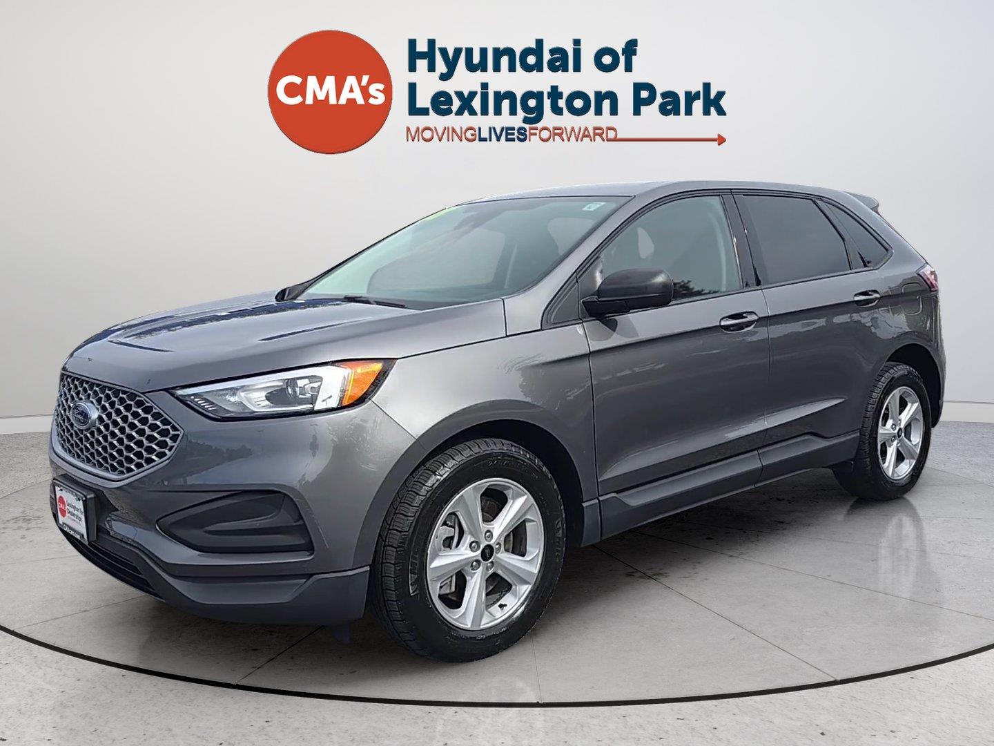 Carbonized Gray 2023 Ford Edge SUV / Crossover All-Wheel Drive 8-Speed Automatic