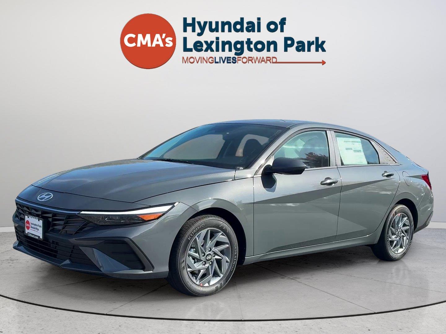 Ecotronic Gray 2026 Hyundai Elantra Hybrid Sedan Front-Wheel Drive Automatic