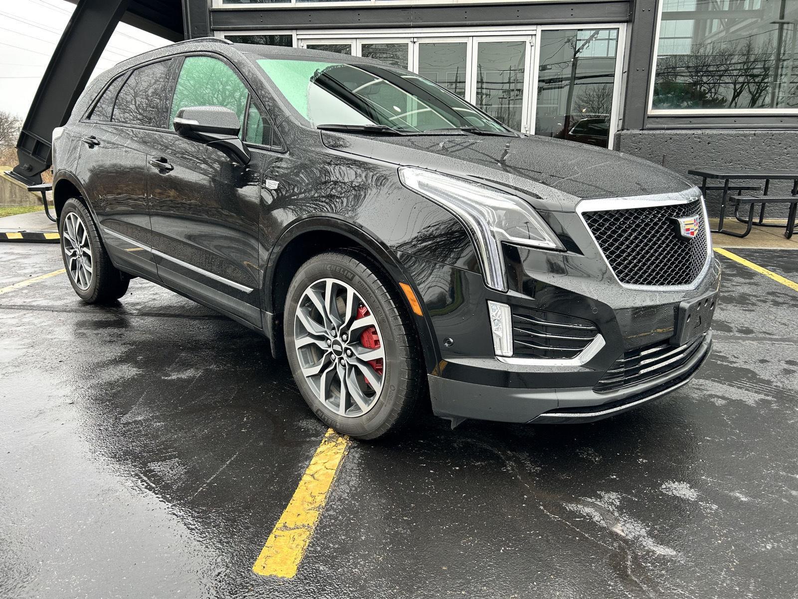 Stellar Black Metallic 2025 Cadillac XT5 Sport AWD SUV / Crossover Four-Wheel Drive 9-Speed Automatic