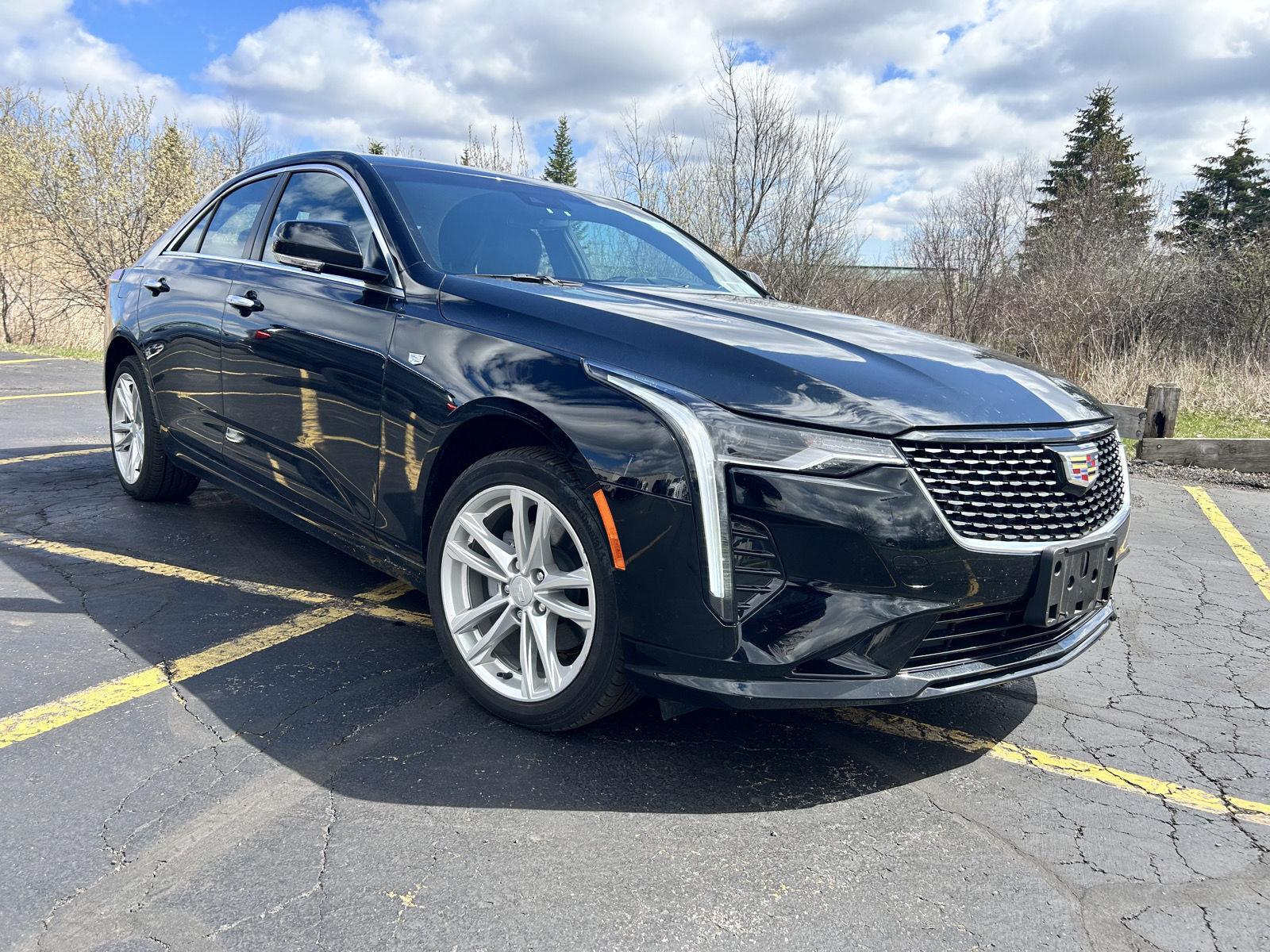 Black Raven 2024 Cadillac CT4 Luxury AWD Sedan All-Wheel Drive 8-Speed Automatic