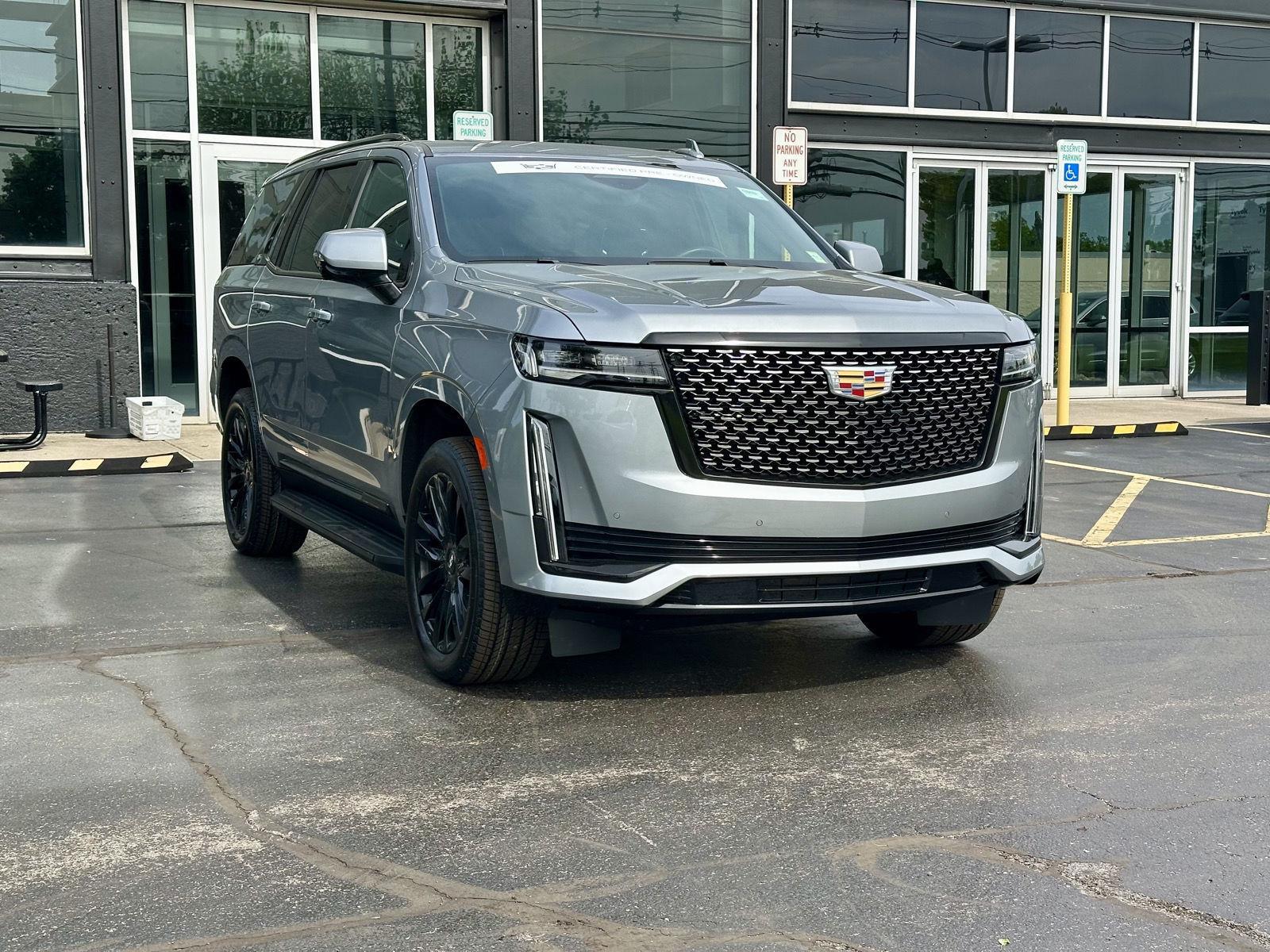 Argent Silver Metallic 2024 Cadillac Escalade Premium Luxury 4WD SUV / Crossover Four-Wheel Drive Automatic