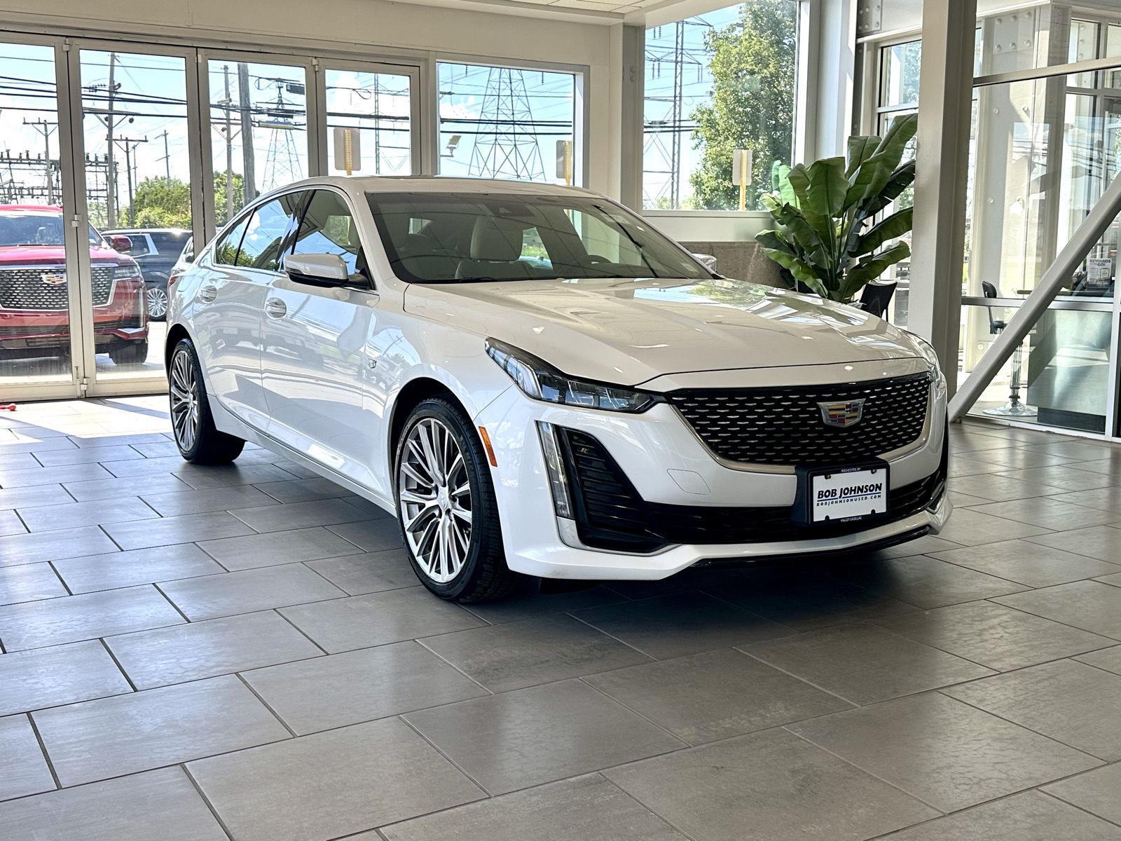 Crystal White Tricoat 2020 Cadillac CT5 Sedan All-Wheel Drive Automatic