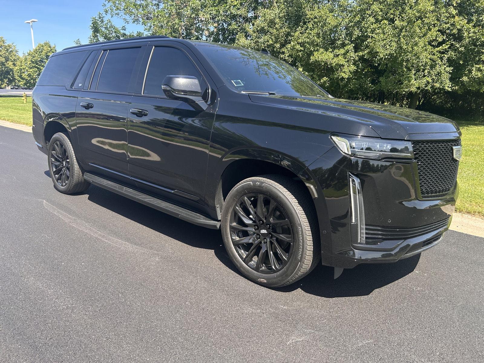 Black Raven 2024 Cadillac Escalade ESV SUV / Crossover Four-Wheel Drive Automatic