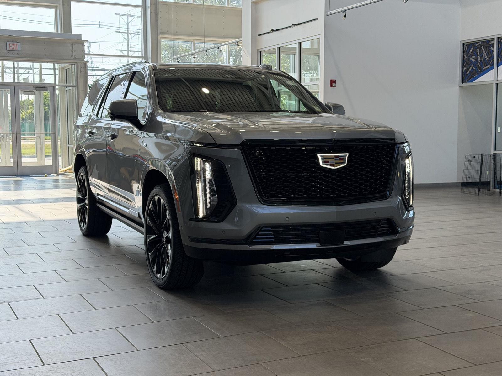 Argent Silver Metallic 2025 Cadillac Escalade SUV / Crossover Four-Wheel Drive Automatic