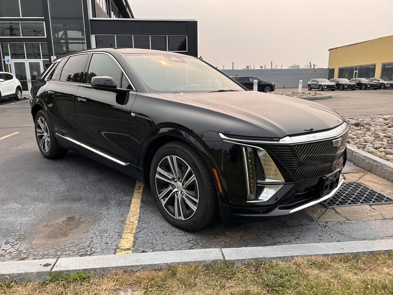 Stellar Black Metallic 2024 Cadillac LYRIQ SUV / Crossover All-Wheel Drive Automatic