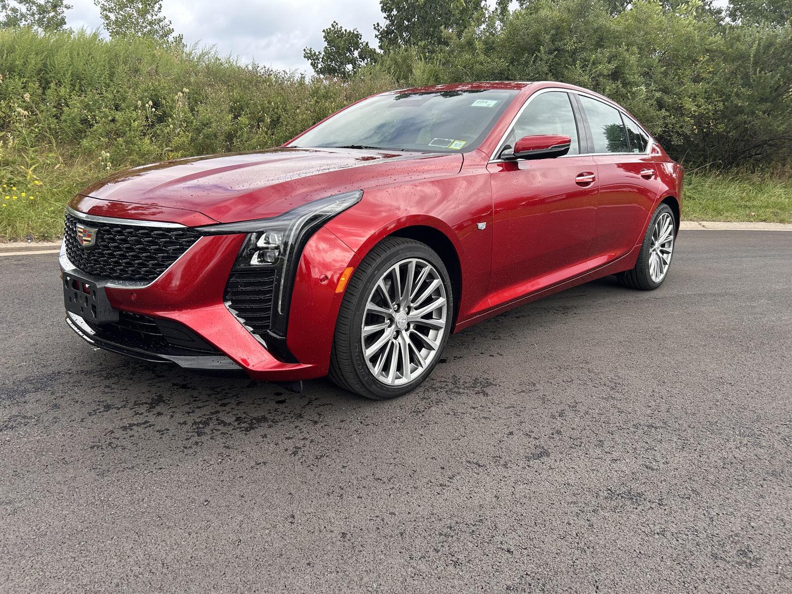 Radiant Red Tintcoat 2025 Cadillac CT5 Sedan All-Wheel Drive Automatic