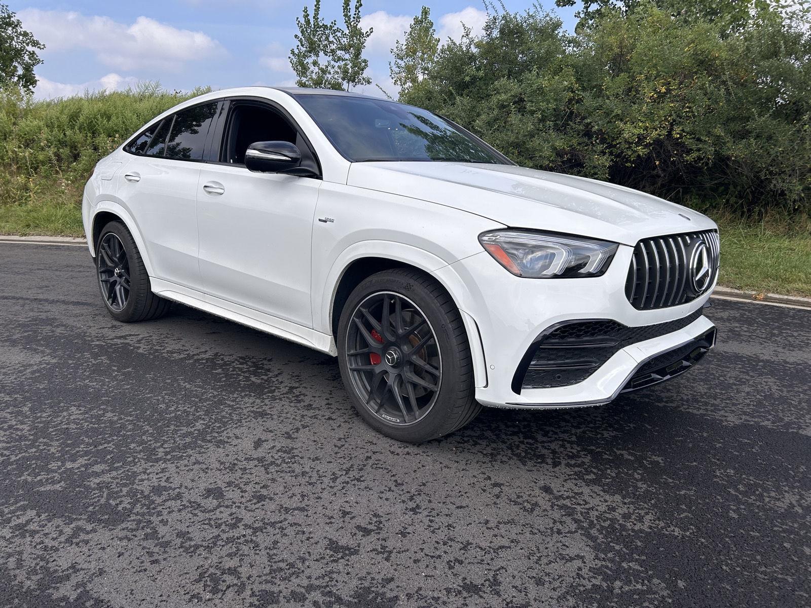 Polar White 2022 Mercedes-Benz GLE Coupe All-Wheel Drive