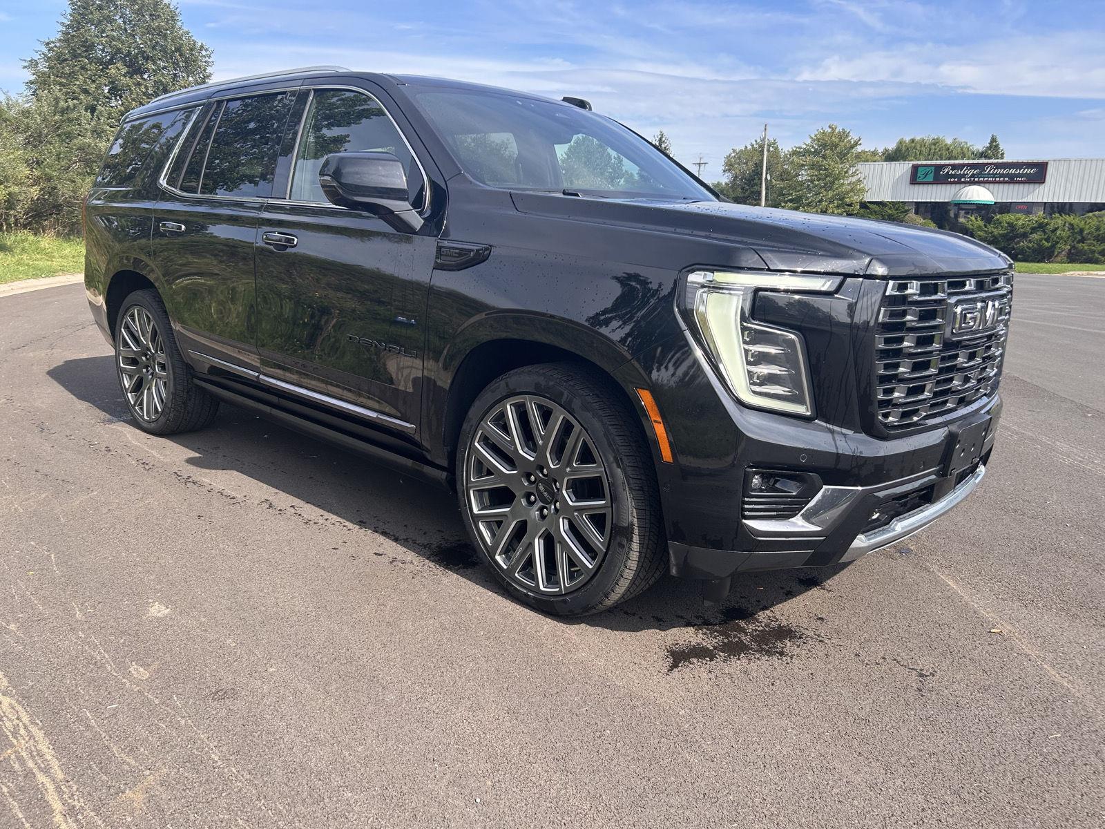 Onyx Black 2025 GMC Yukon SUV / Crossover Four-Wheel Drive Automatic