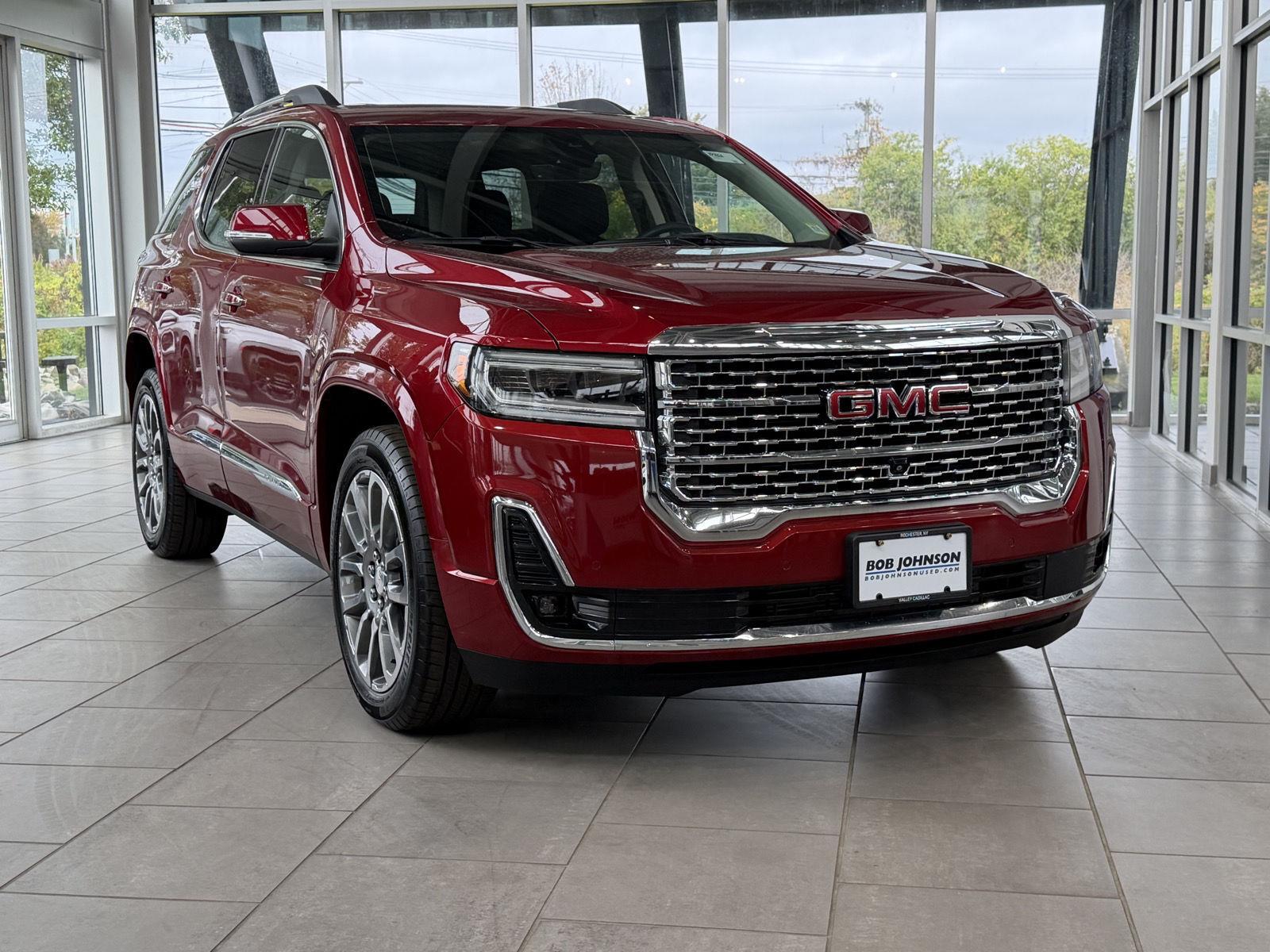 Volcanic Red Tintcoat 2023 GMC Acadia SUV / Crossover Four-Wheel Drive 9-Speed Automatic