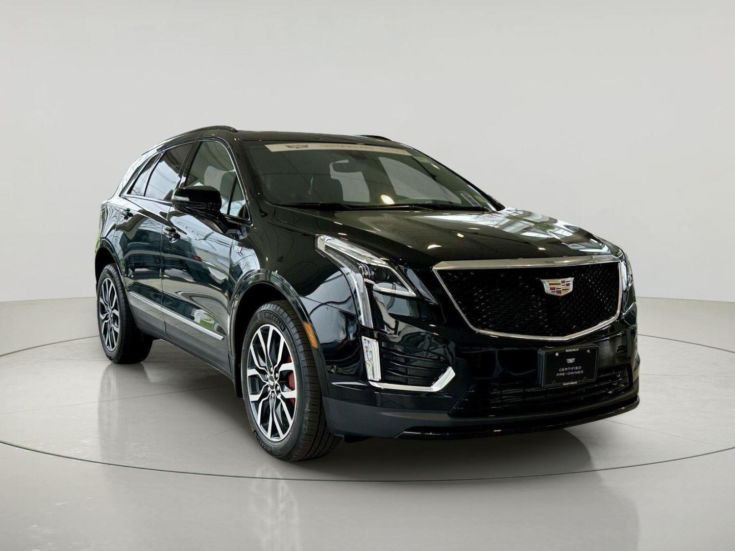 Stellar Black Metallic 2025 Cadillac XT5 Sport AWD SUV / Crossover Four-Wheel Drive 9-Speed Automatic