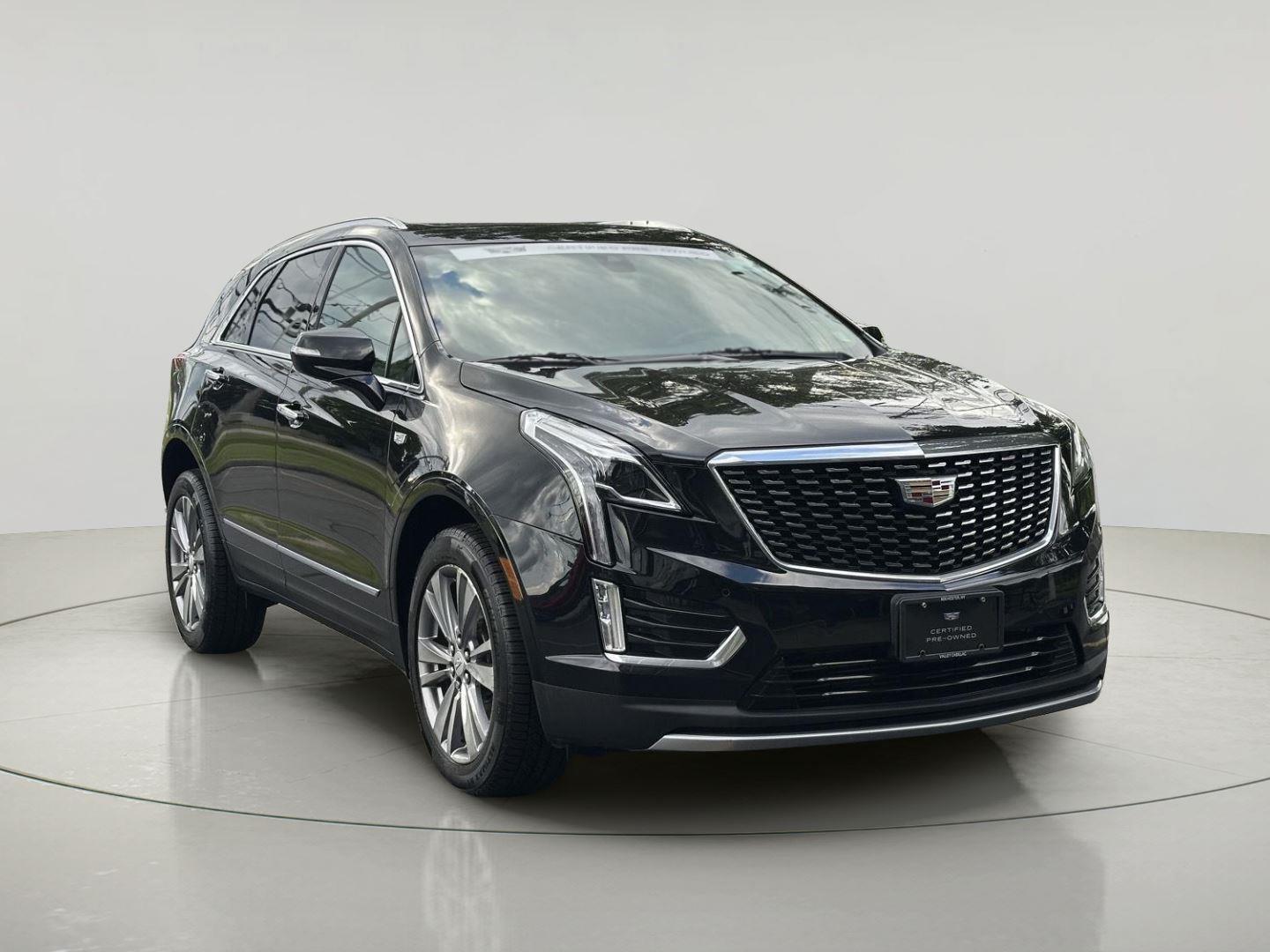 Stellar Black Metallic 2023 Cadillac XT5 Premium Luxury AWD SUV / Crossover Four-Wheel Drive 9-Speed Automatic