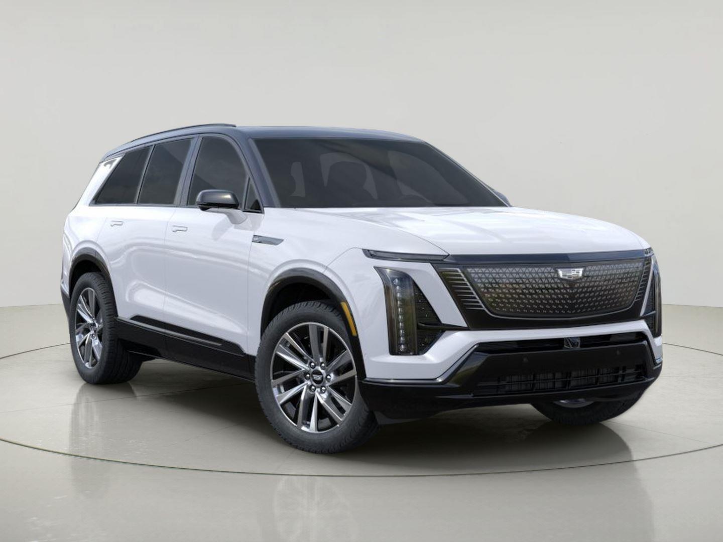 Vibrant White Tricoat 2027 Cadillac VISTIQ SUV / Crossover All-Wheel Drive Automatic