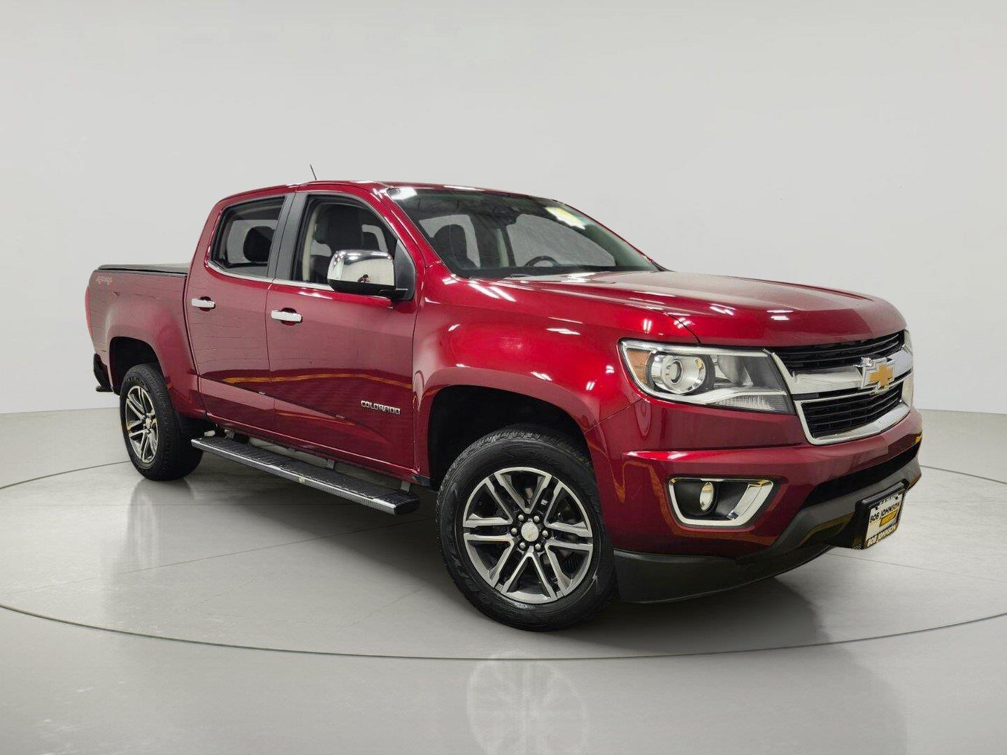 Cajun Red Tintcoat 2019 Chevrolet Colorado Pickup Truck Four-Wheel Drive 8-Speed Automatic