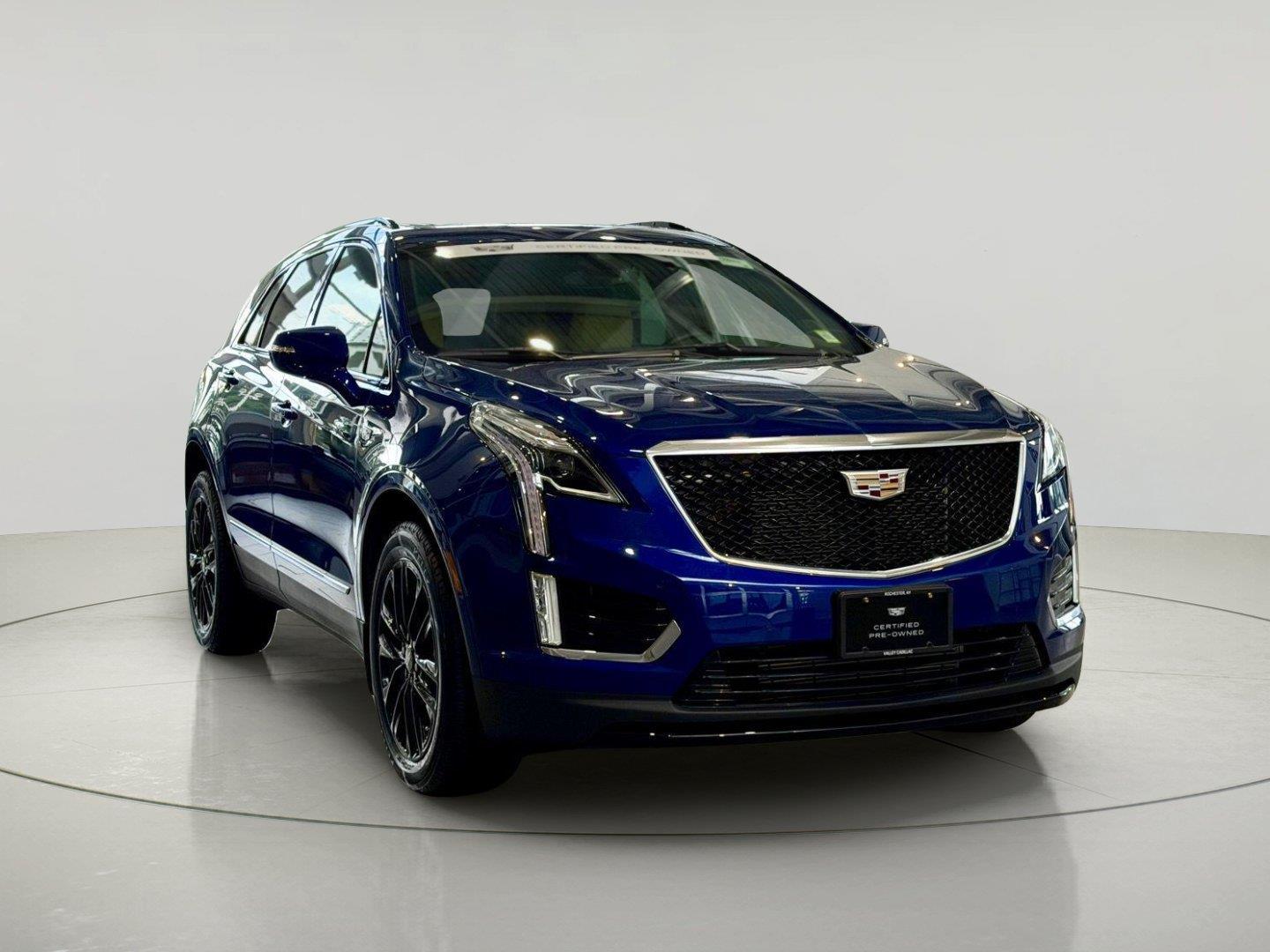 Opulent Blue Metallic 2024 Cadillac XT5 SUV / Crossover Four-Wheel Drive 9-Speed Automatic