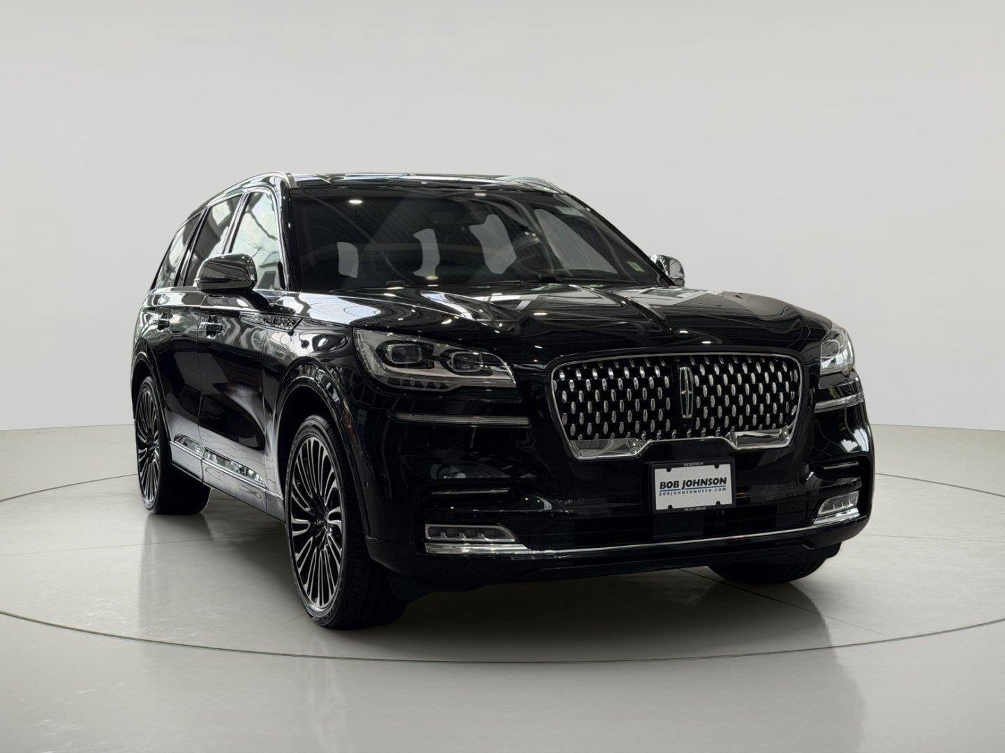 Infinite Black Metallic 2020 Lincoln Aviator SUV / Crossover All-Wheel Drive Automatic