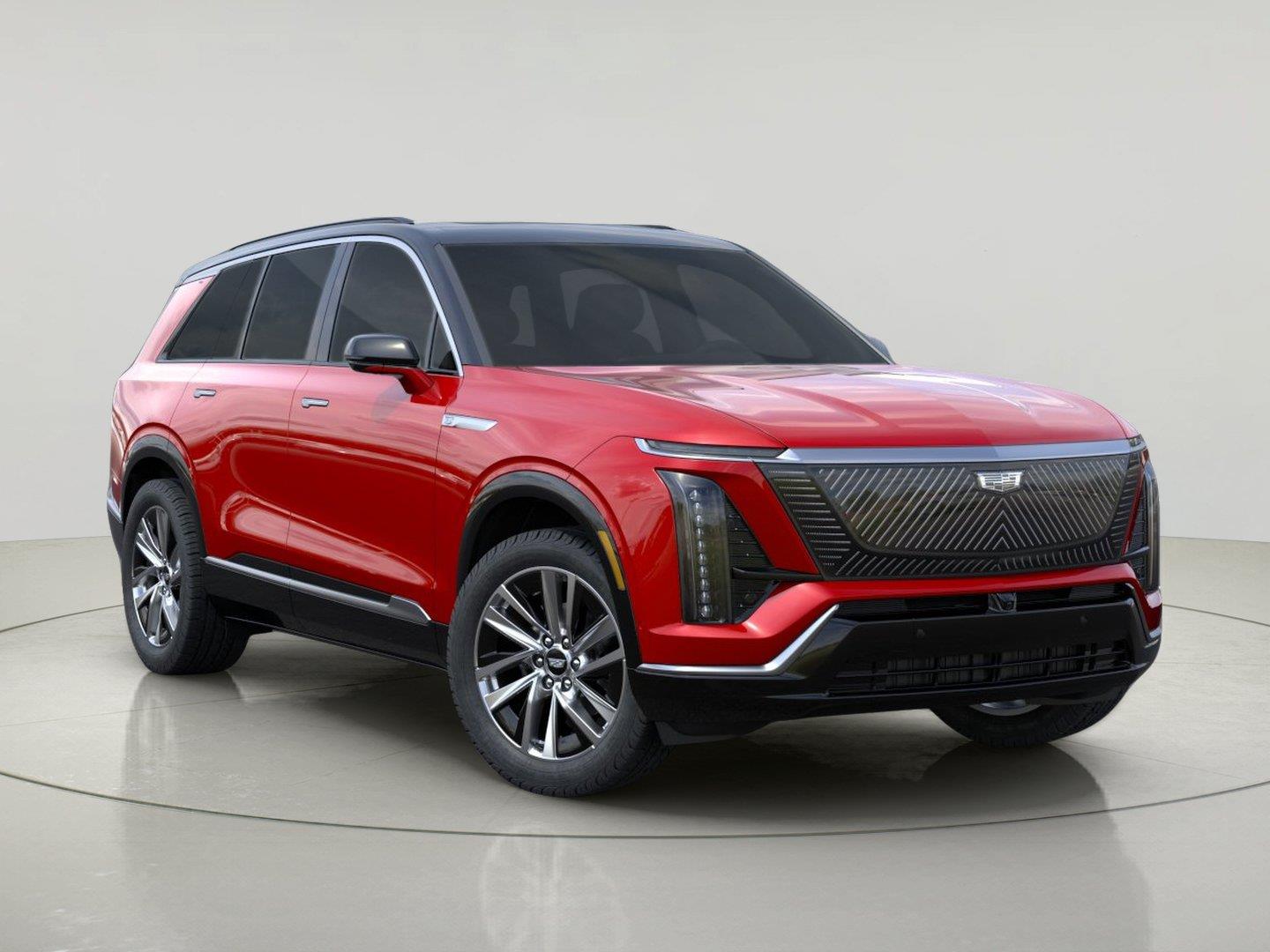 Radiant Red Tintcoat 2027 Cadillac VISTIQ SUV / Crossover All-Wheel Drive Automatic