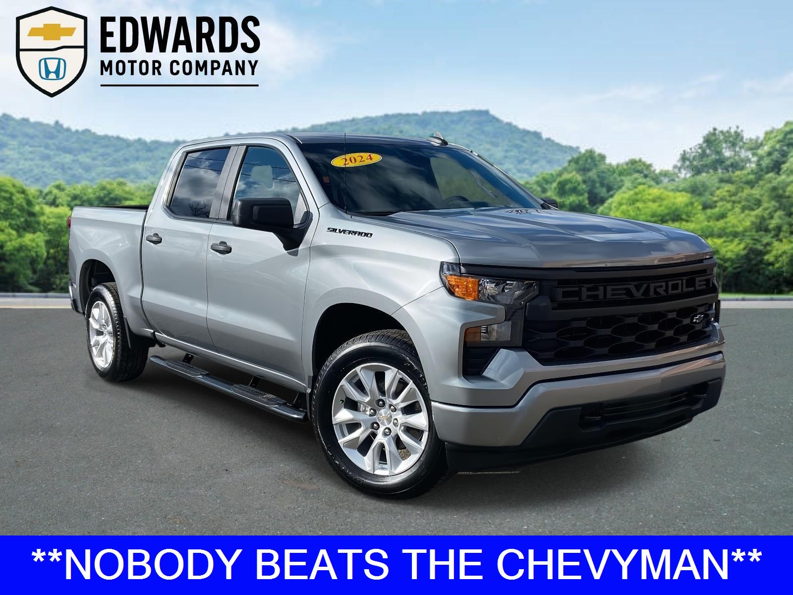 2024 Chevrolet Silverado 1500 Custom Crew Cab RWD