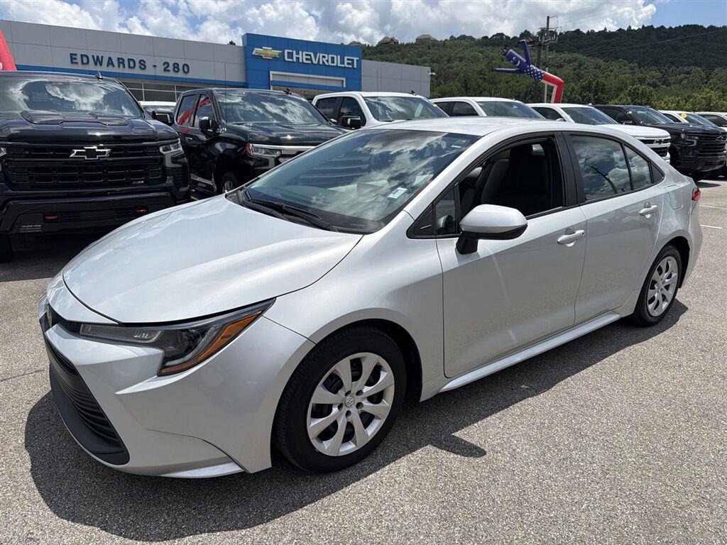 Classic Silver Metallic 2023 Toyota Corolla Sedan Front-Wheel Drive Continuously Variable Transmission