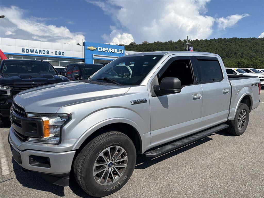 Ingot Silver Metallic 2018 Ford F-150 Pickup Truck Four-Wheel Drive 6-Speed Automatic