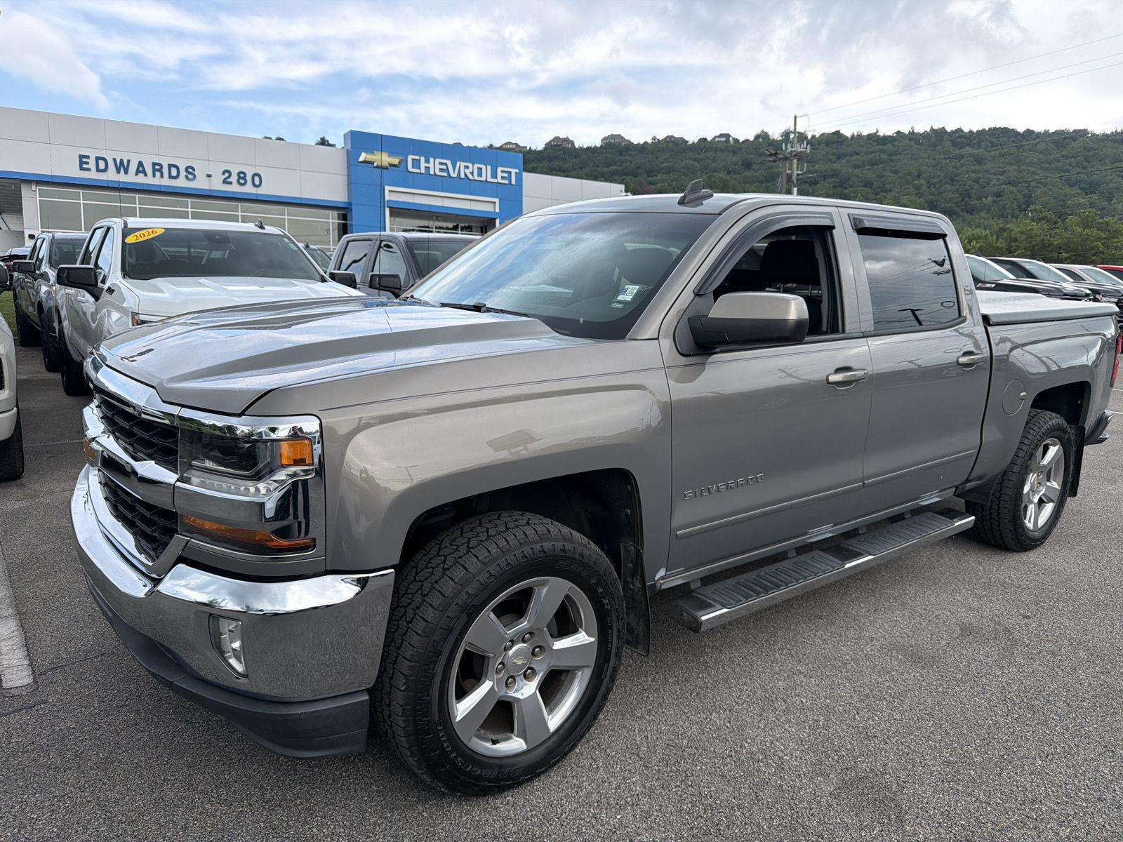 Pepperdust Metallic 2017 Chevrolet Silverado 1500 Pickup Truck 4X2 6-Speed Automatic