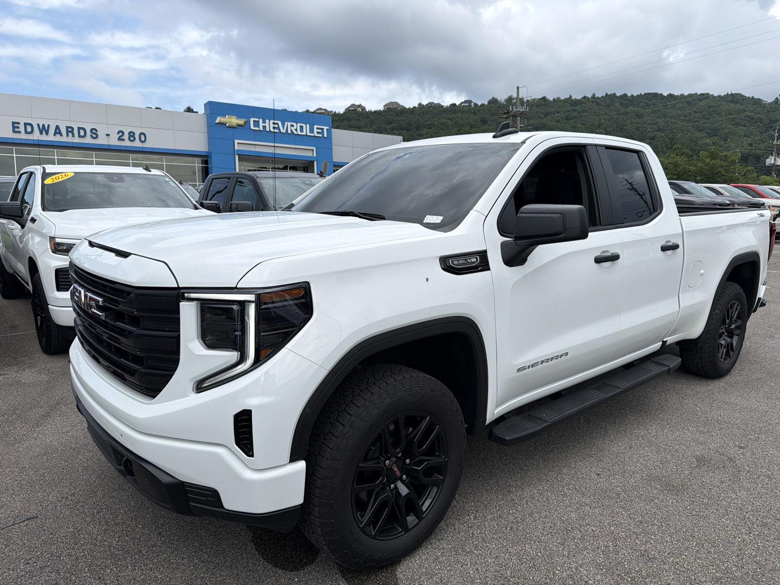 Summit White 2026 GMC Sierra 1500 Pickup Truck Four-Wheel Drive Automatic