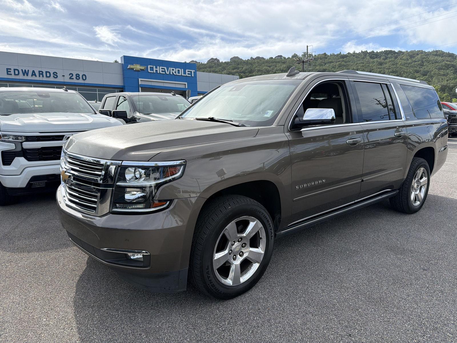 Brownstone Metallic 2016 Chevrolet Suburban SUV / Crossover Four-Wheel Drive 6-Speed Automatic