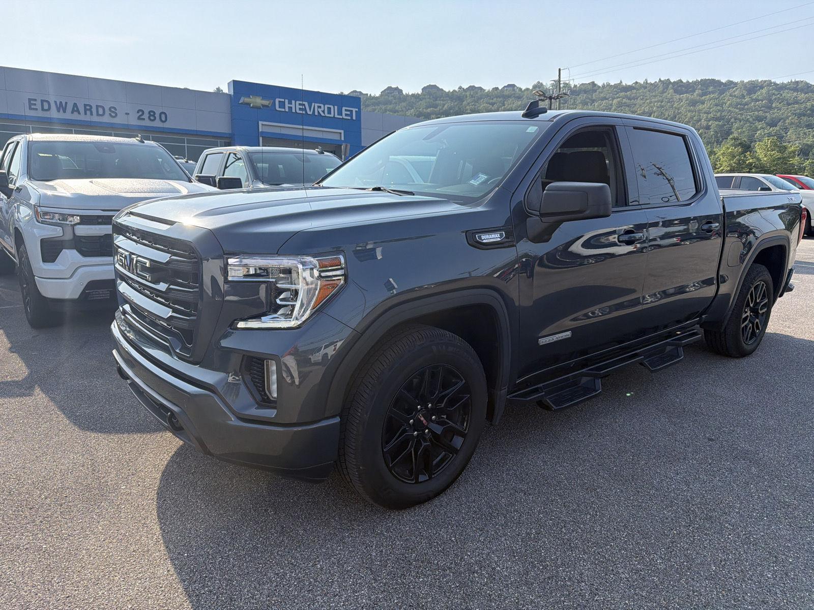 Gray (Dark Sky Metallic) 2021 GMC Sierra 1500 Pickup Truck Four-Wheel Drive Automatic