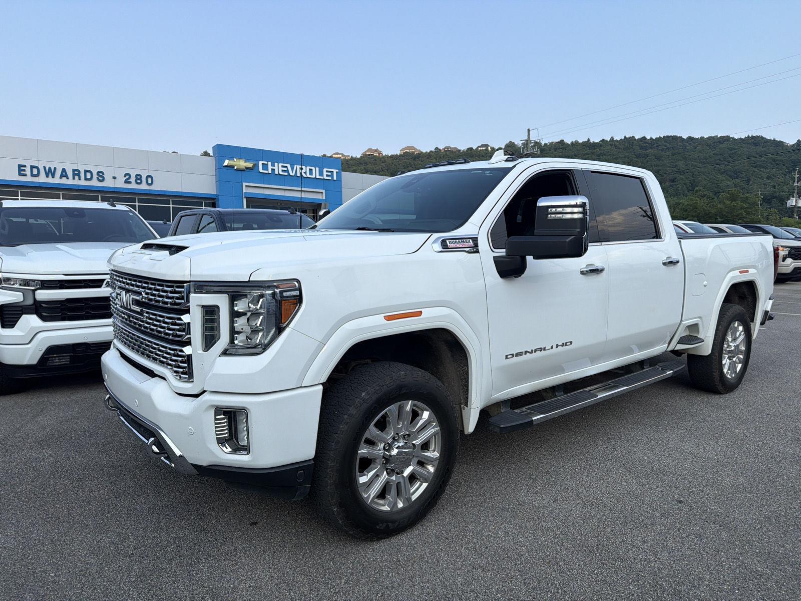 Summit White 2020 GMC Sierra 2500HD Pickup Truck Four-Wheel Drive