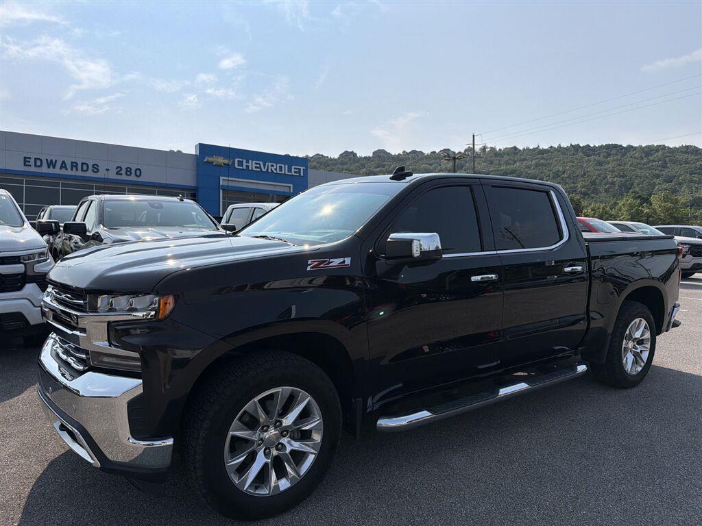 Black 2020 Chevrolet Silverado 1500 Pickup Truck Four-Wheel Drive 8-Speed Automatic