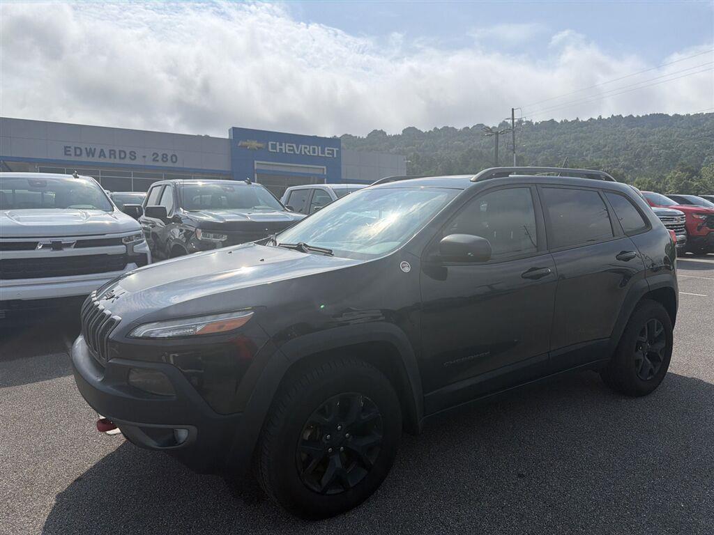 Black 2015 Jeep Cherokee SUV / Crossover Four-Wheel Drive Automatic