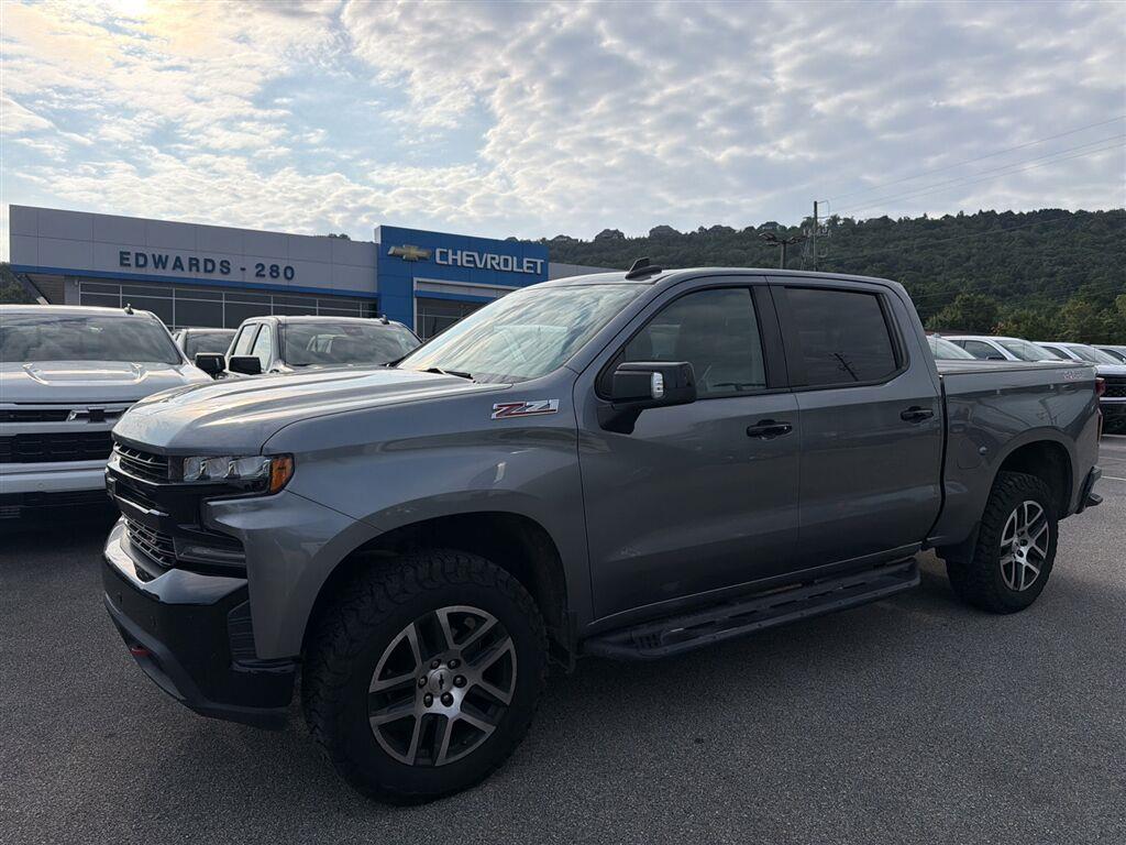 Gray (Satin Steel Metallic) 2020 Chevrolet Silverado 1500 Pickup Truck Four-Wheel Drive Automatic
