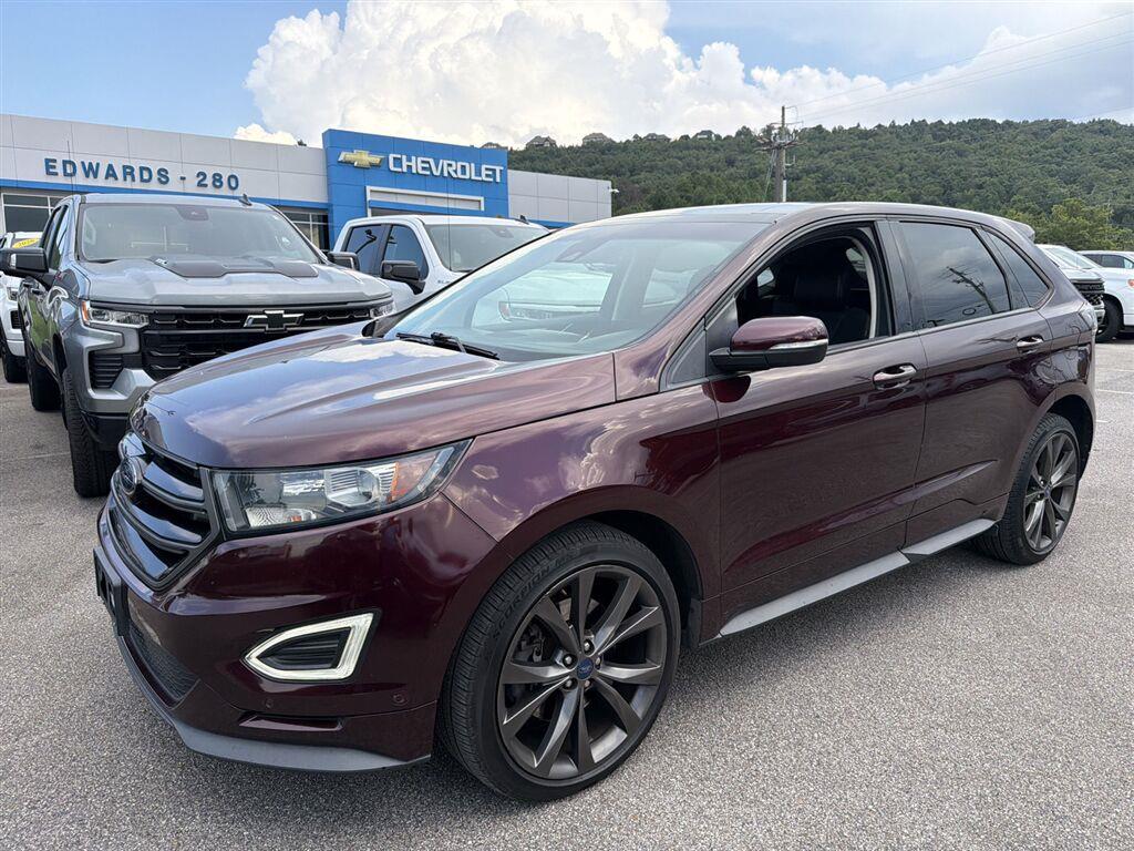 Red (Burgundy Velvet Metallic Tinted Clearcoat) 2018 Ford Edge SUV / Crossover All-Wheel Drive 6-Speed Automatic