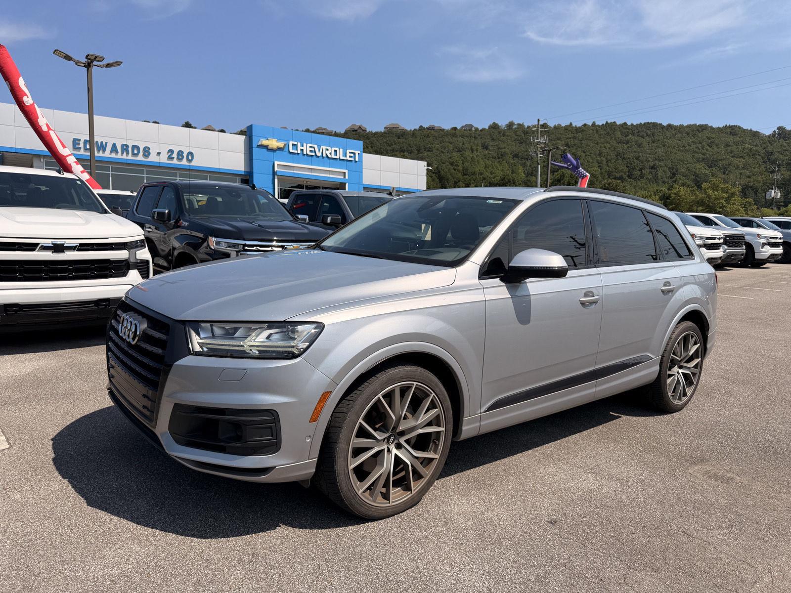Florett Silver Metallic 2019 Audi Q7 SUV / Crossover All-Wheel Drive Automatic