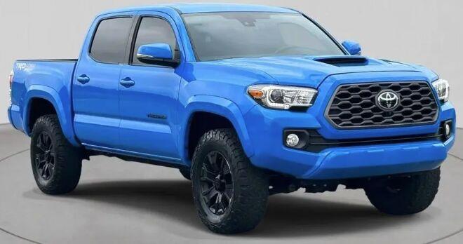 Voodoo Blue 2020 Toyota Tacoma Pickup Truck 4X2 Automatic