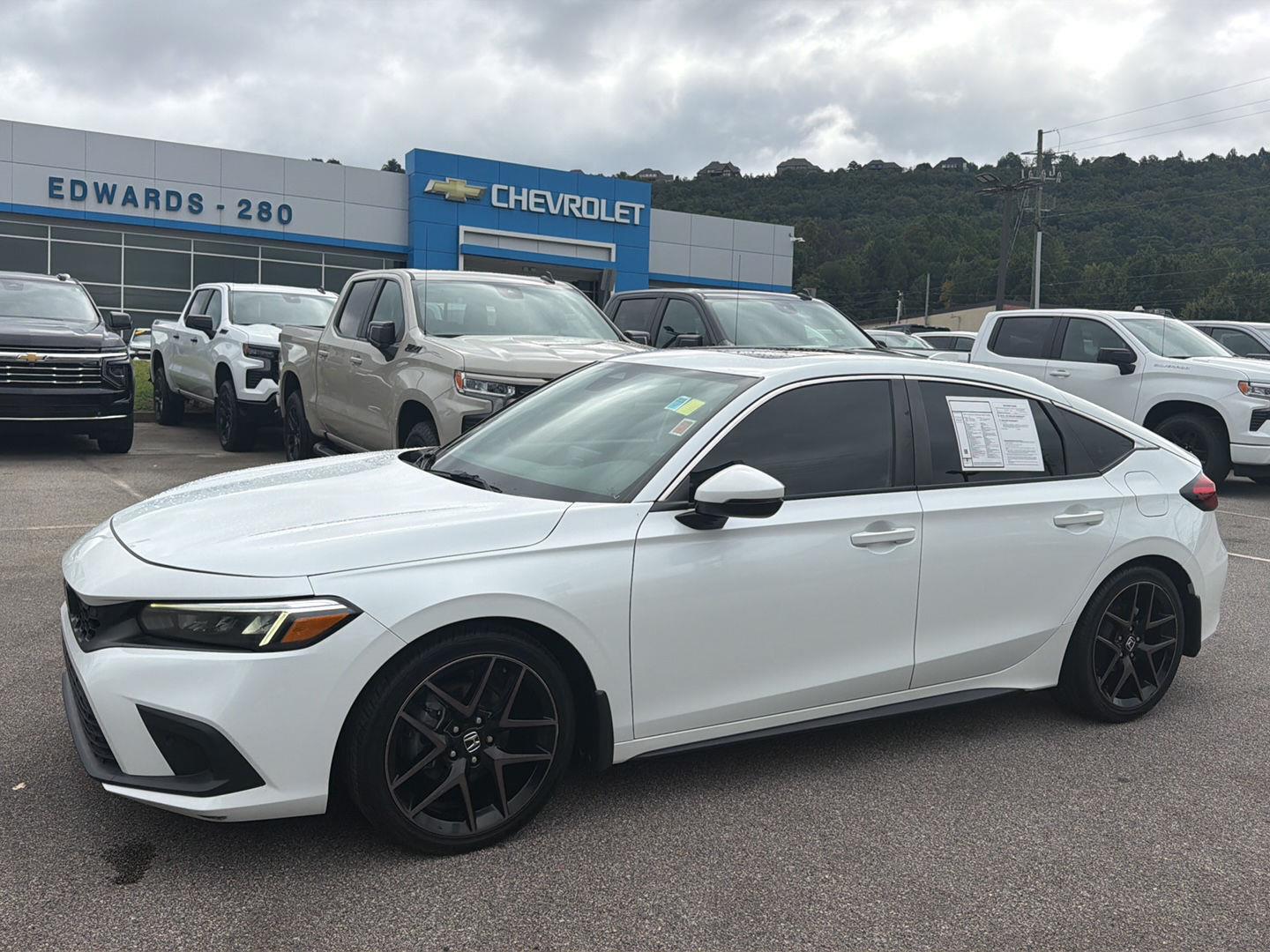 Lunar Silver Metallic 2024 Honda Civic Hatchback Hatchback Front-Wheel Drive Continuously Variable Transmission